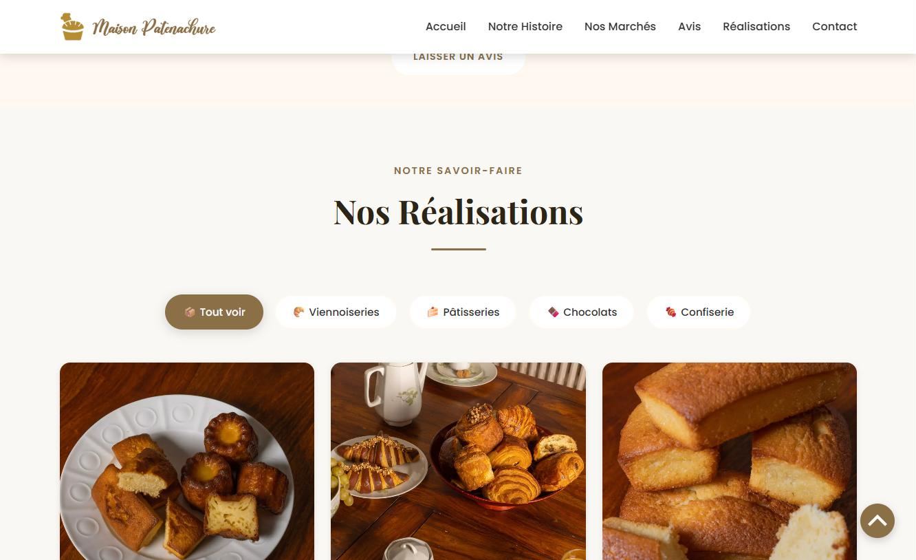 Galerie filtrable des réalisations de Maison Patenachure